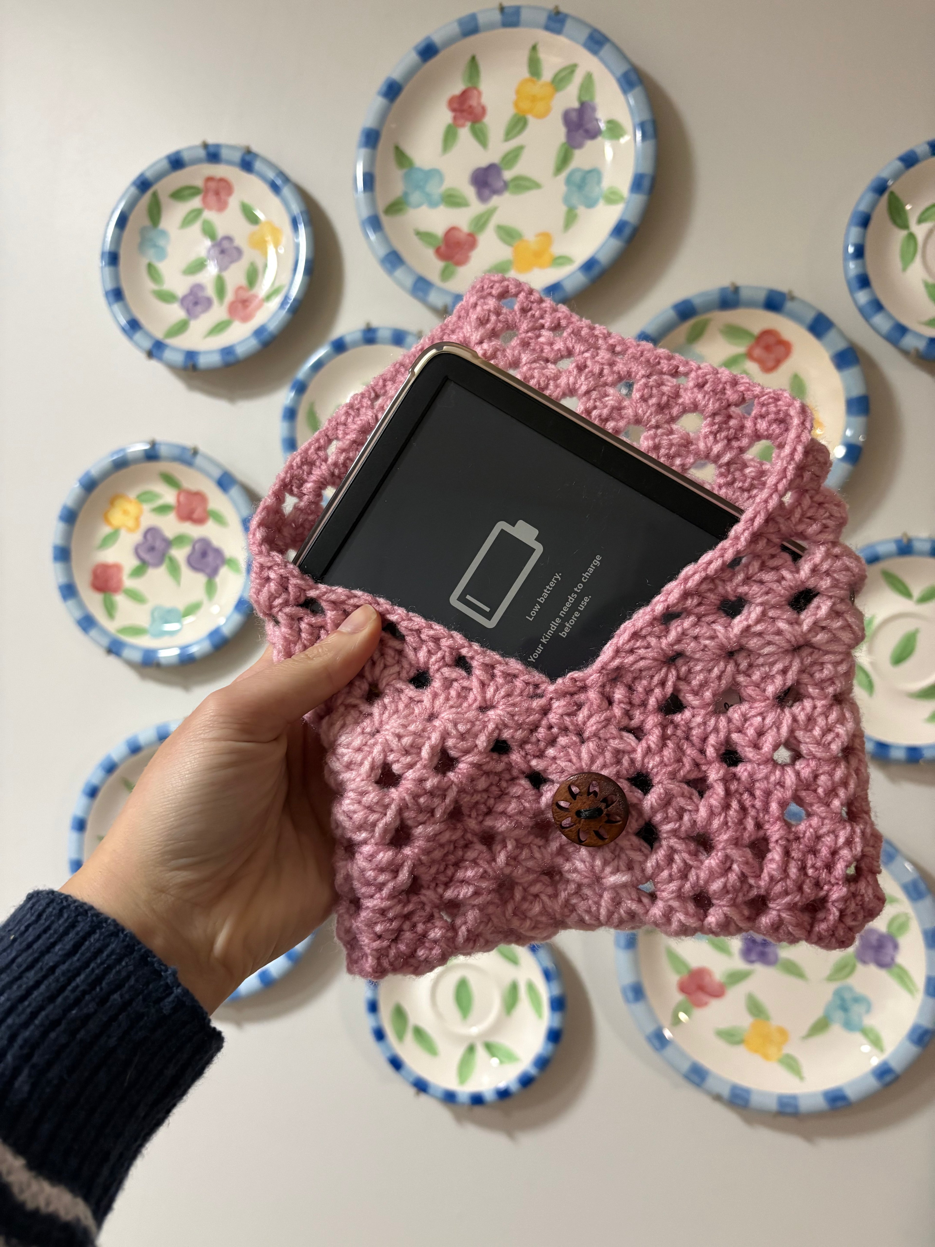 Crochet Kindle Case